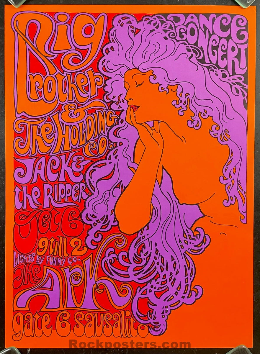 AUCTION - AOR 2.309 - Big Brother Janis Joplin - 1967 Poster - Ark