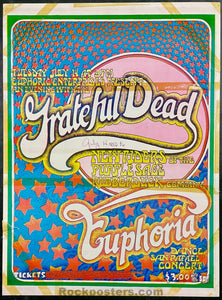 AOR 4.93 - Grateful Dead - San Andreas Fault - 1970 Poster - Euphoria - Rough