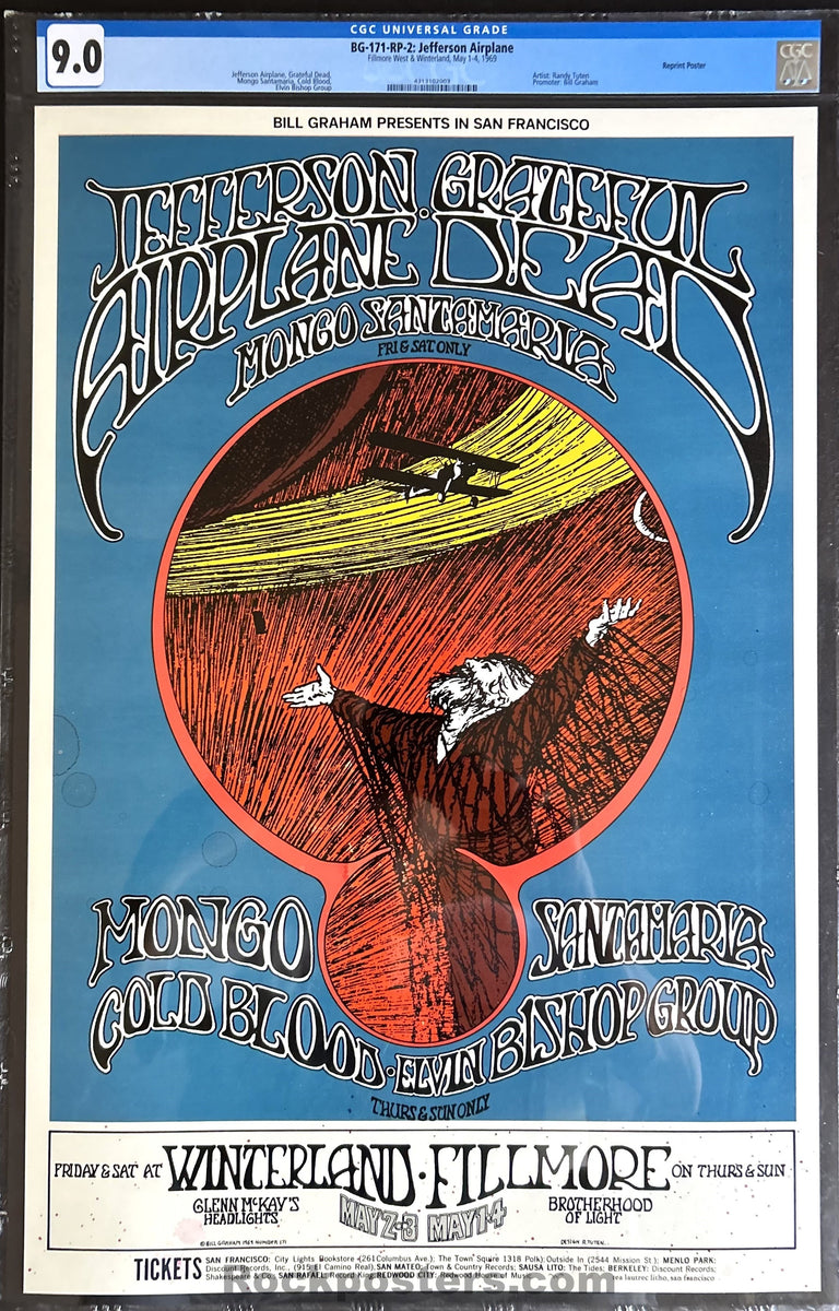 AUCTION - BG-171-RP-2 - Grateful Dead - Jefferson Airplane - Randy