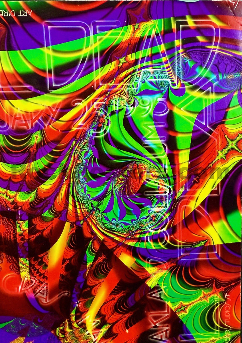 BGP-108 - Grateful Dead - Mardi Gras 1995 Poster - Oakland Arena