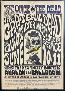 AUCTION - FD-12 - Grateful Dead - Wes Wilson - Avalon Ballroom - 1966 Poster - Good