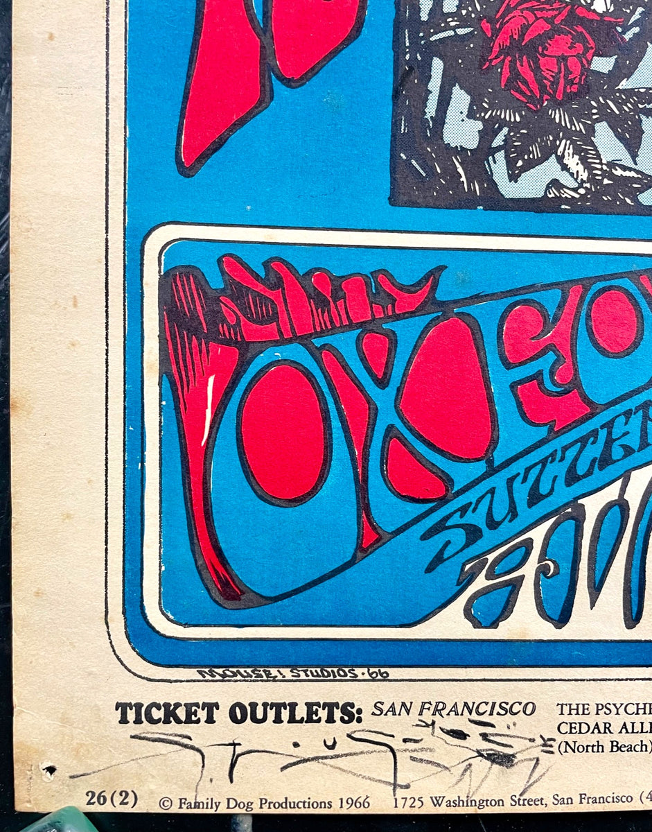 AUCTION - FD-26-RP-2 - Grateful Dead - Stanley Mouse Signed