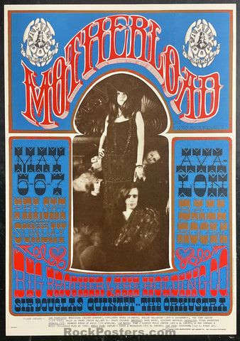 AUCTION - FD-60 - Big Brother Janis Joplin - Rick Griffin - 1967 Poster - Avalon Ballroom - Near Mint Minus