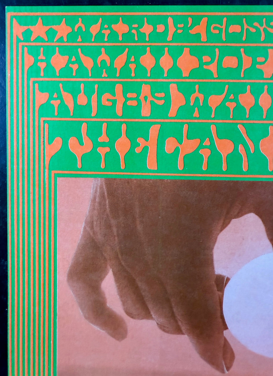 AUCTION - NR-16 - Canned Heat - Moscoso Signed - 1967 Poster