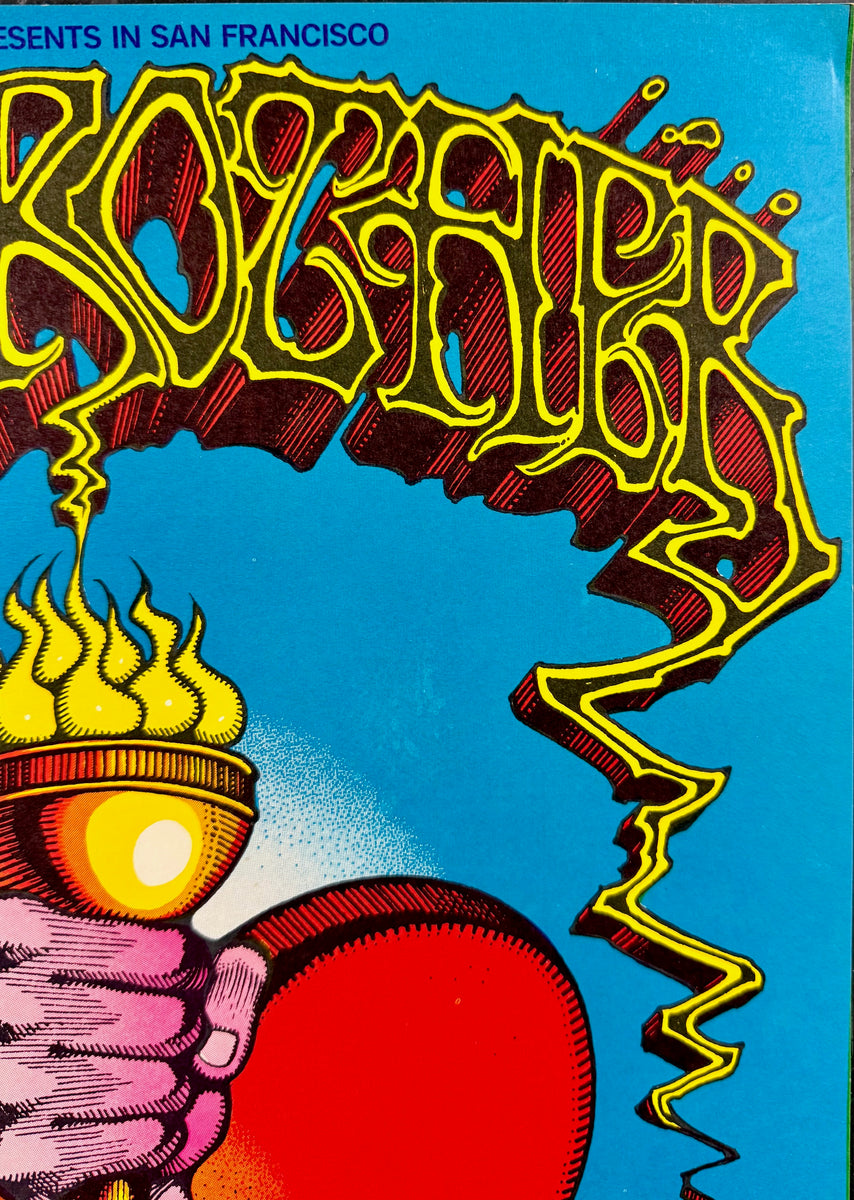 AUCTION - BG-136 - Big Brother Janis Joplin - Rick Griffin - 1968