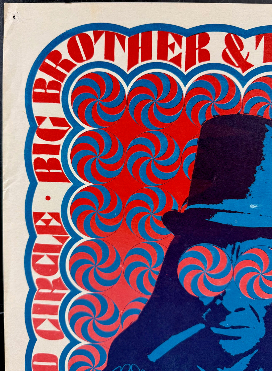 AUCTION - FD-38 - Big Brother Janis Joplin - Victor Moscoso - 1966