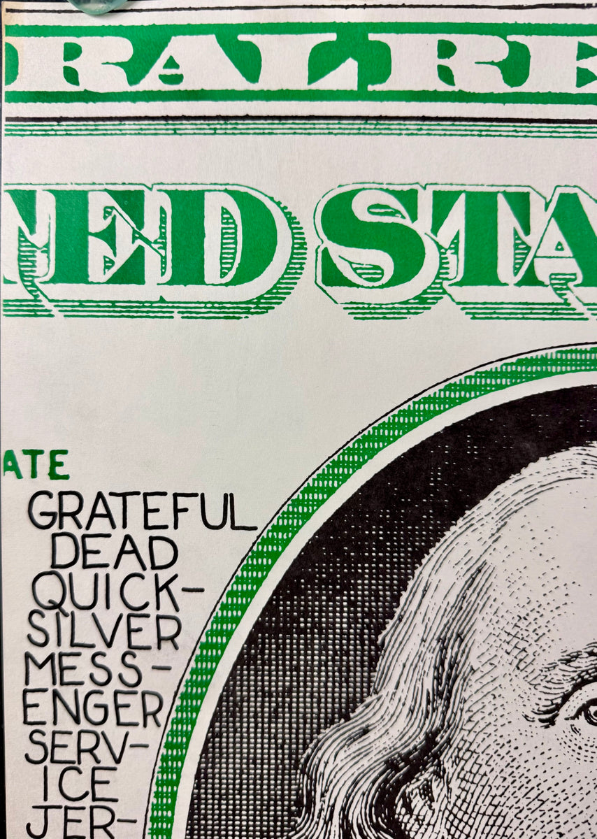 AUCTION - AOR 2.169 - Grateful Dead - 1968 Poster - Carousel