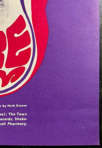 AUCTION - BG-23 - Grateful Dead - Wes Wilson - 1966 Poster - Fillmore Auditorium - Very Good