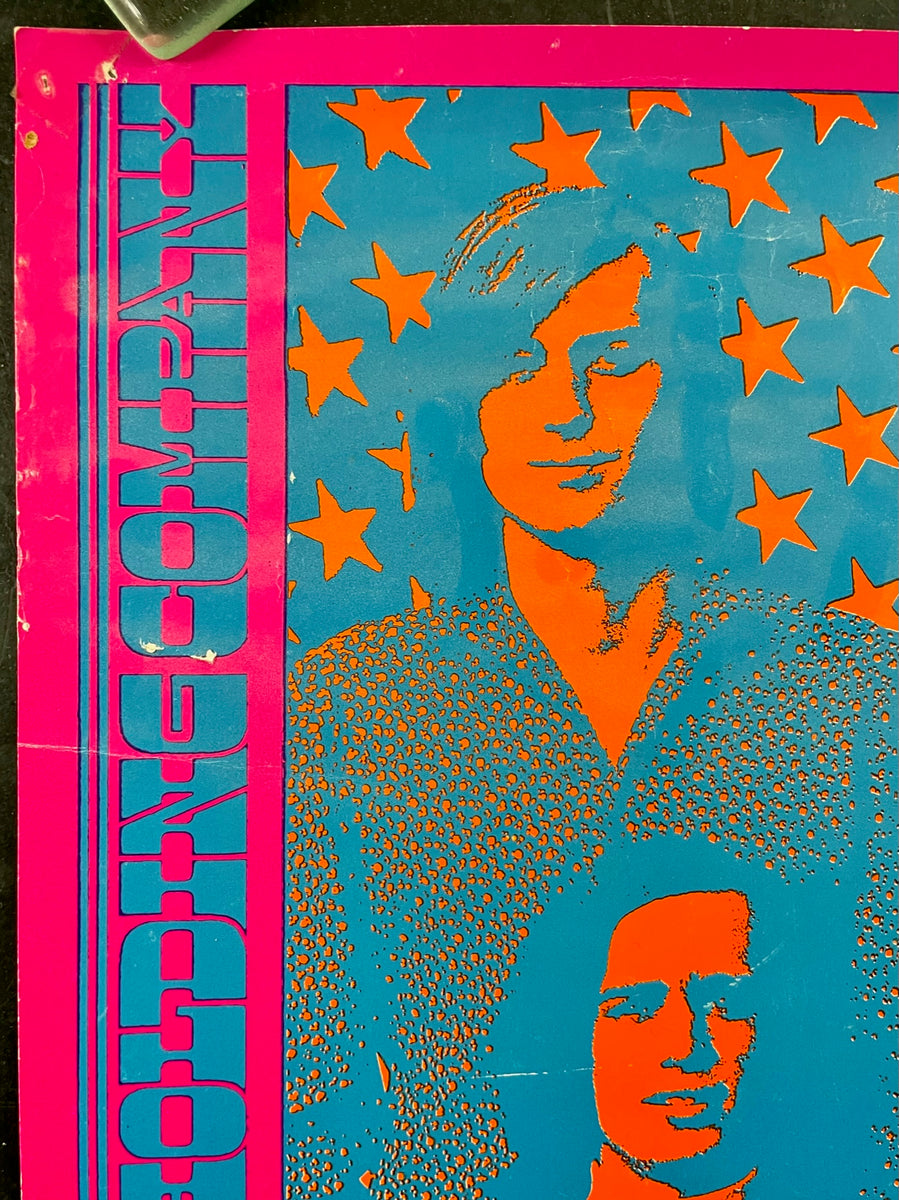 AUCTION - Neon Rose 3 - Big Brother Janis Joplin - Victor Moscoso