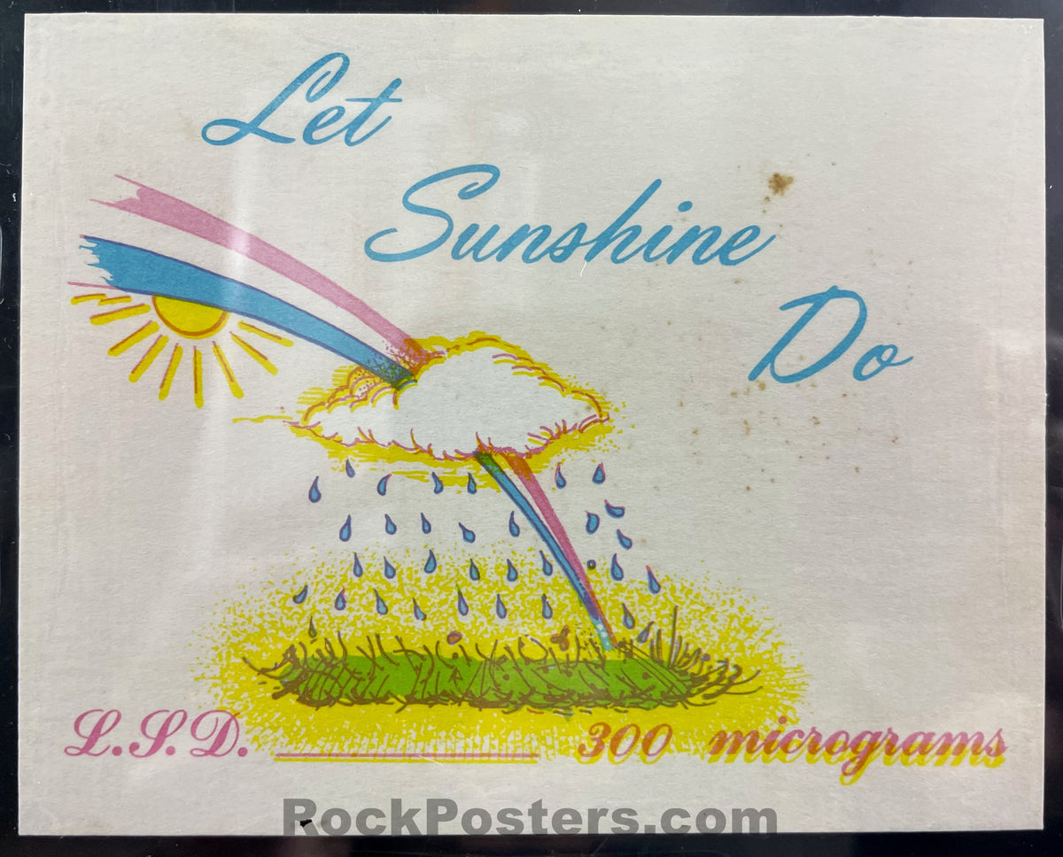 AUCTION - Orange Sunshine LSD - Brotherhood of Eternal Love - Tim