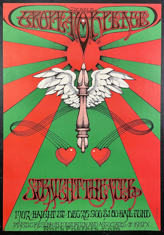 AUCTION - AOR 2.230 - Grope For Peace - 1967 Poster - Straight Theater - Very Good