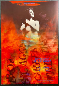 BGP-123 - Boz Scaggs - 1995 Poster - Greek Theater Berkeley  - Near Mint Minus