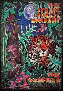 AMR 222.2 - String Cheese Incident - 2000 Poster - The Warfield - Near Mint Minus