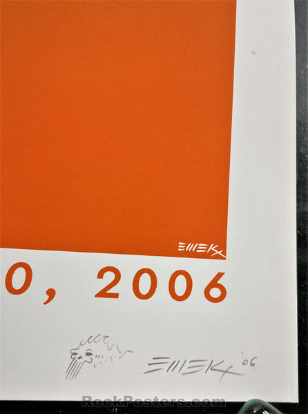 AUCTION - Emek - Tool Denver '06 - Cyberman - Phlegethon Variant Edition - Very Good