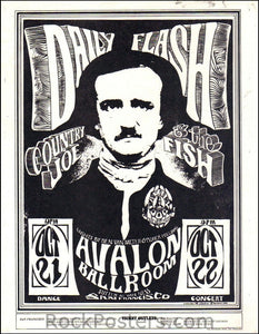 FD31 - Daily Flash Handbill - B/W - Avalon Ballroom (21-Oct-66) Condition - Excellent