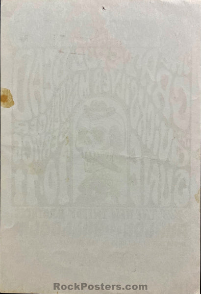 AUCTION - FD-12 - Grateful Dead - Wes Wilson - 1966 Handbill  - Excellent