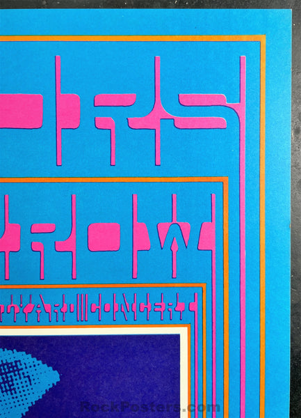 AUCTION - FD-61 - Doors Sparrow - Moscoso Signed - 1967 Poster - Avalon Ballroom - Near Mint