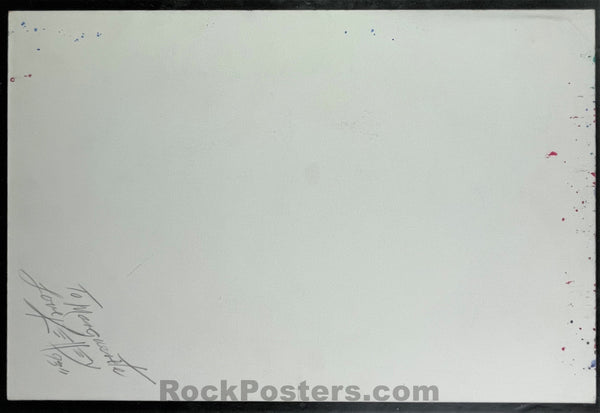 AUCTION - Grateful Dead - Alton Kelley Signed - 1993 Original Artwork - Near Mint