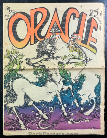 AUCTION - So. Cal. Oracle No. 7 - 1967 Underground Newspaper - Excellent