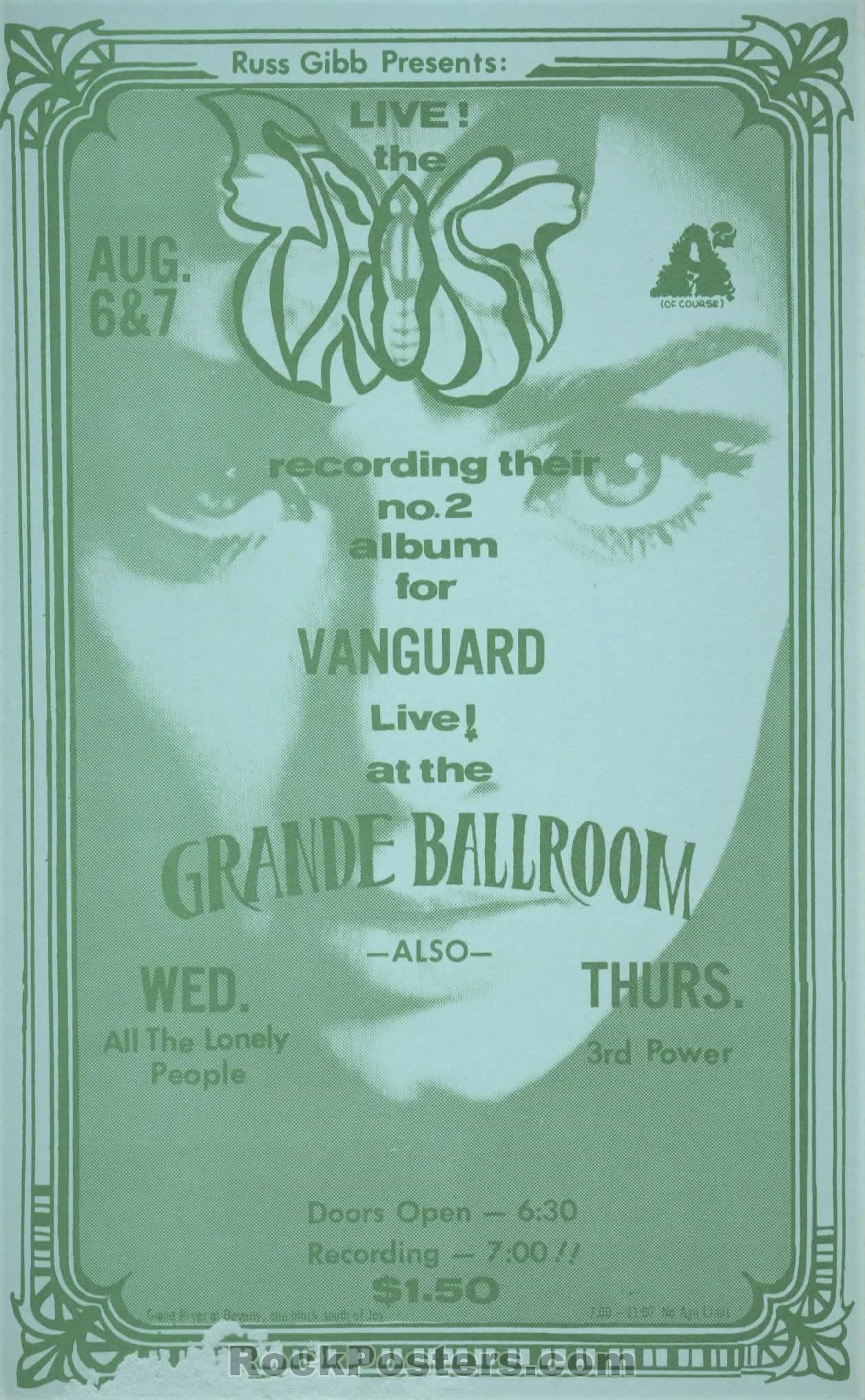 GB-81 - Frost Postcard - Grande Ballroom - Excellent