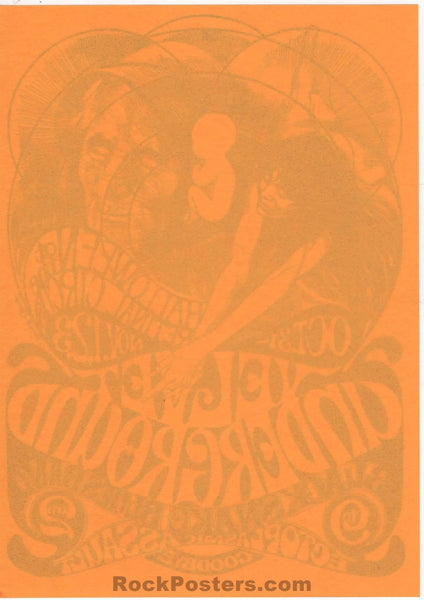 AUCTION - Velvet Underground - Retinal Circus - 1969 Handbill - Vancouver - Near Mint Minus