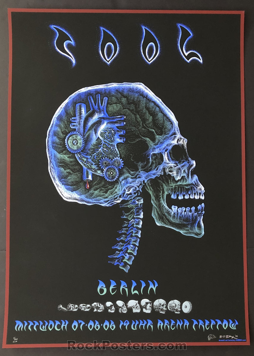 AUCTION - Emek Tool - Berlin '06 Silkscreen RARE Blue Variant
