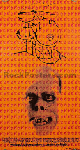 AUCTION - AOR 2.183 - Grateful Dead - Trip or Freak - Mouse,Kelley & Griffin - 1967 Poster - Winterland - Near Mint