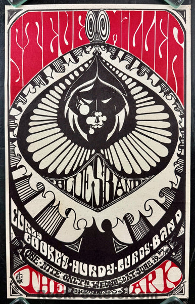 AUCTION -  AOR 2.307 - Steve Miller Band - 1966 Poster - The Ark  - Excellent