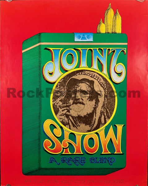 AUCTION -  AOR 2.347-RP-2 - Joint Show - Rick Griffin - 1967 Poster - Excellent