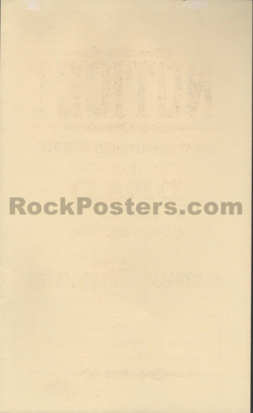 AUCTION - AOR 3.104 - Grateful Dead - "Notice!" - 1968 Handbill - Tour of Great Pacific Northwest - Near Mint