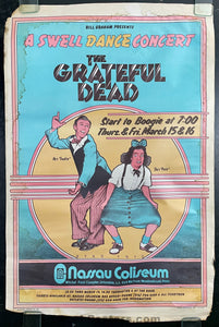 AUCTION - AOR 4.220 - Grateful Dead - 1973 Poster -  from Bill Graham Archives - Good
