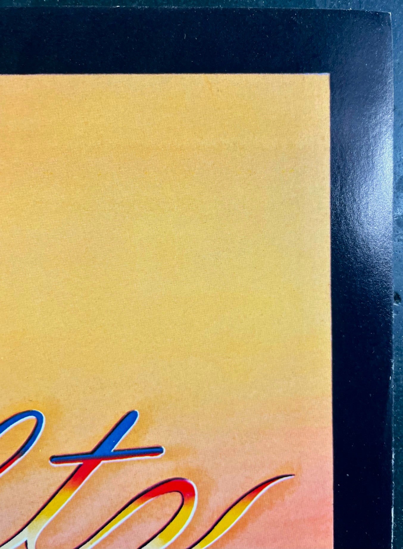 AUCTION - AOR 4.46 - The Band - The Last Waltz - 1976 Poster