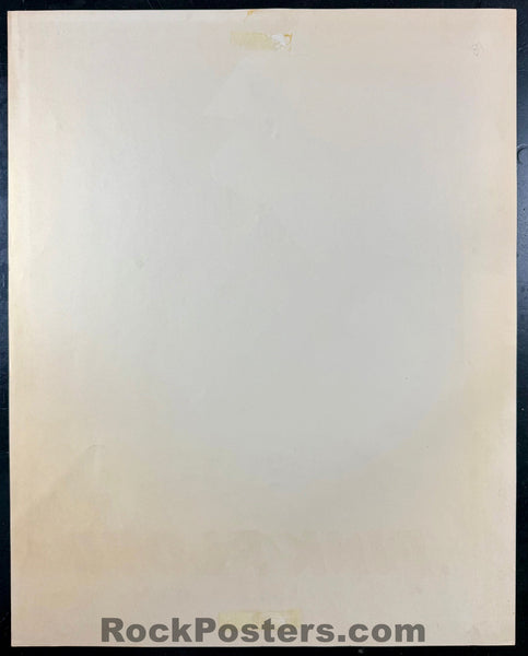 AUCTION - AOR 4.47 - Pink Floyd - Tuten/Bostedt Signed - 1977 Uncut Poster - Oakland, CA  - Excellent