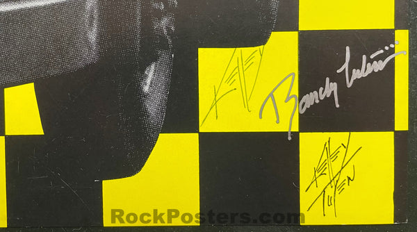 AUCTION -  AOR 4.63 - The Dinosaurs - 1983 Poster - Kelley & Tuten Signed - Wolfgang's - Near Mint Minus