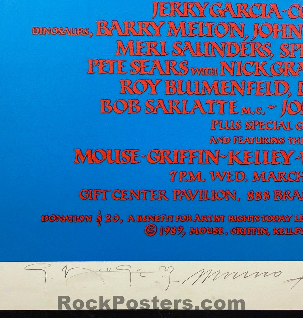 AUCTION - Artist Rights Today - Jerry Garcia - Griffin, Wilson