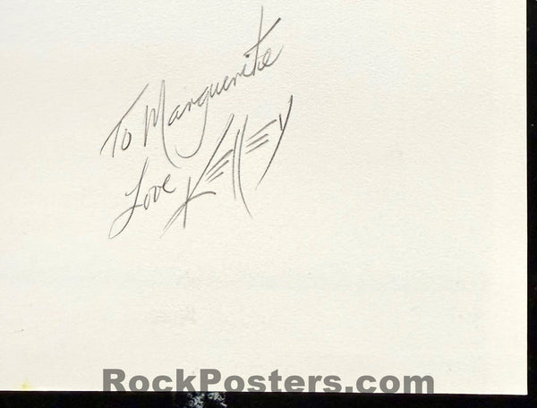 AUCTION - Artist Rights Today - Jerry Garcia - Griffin, Wilson, Kelley - Mouse & Moscoso SIGNED - 1989 Poster - Near Mint