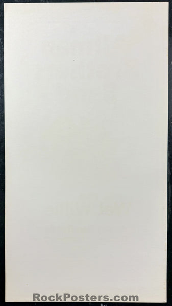 AUCTION - Allman Brothers Band - 1971 Board Poster - Charlotte, NC - Near Mint Minus