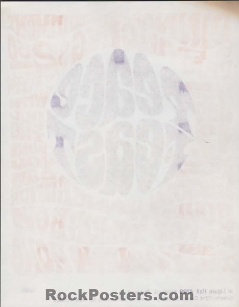 AUCTION - AOR 2.268 - Peace Fest - 1967 Handbill - Berkeley - Near Mint