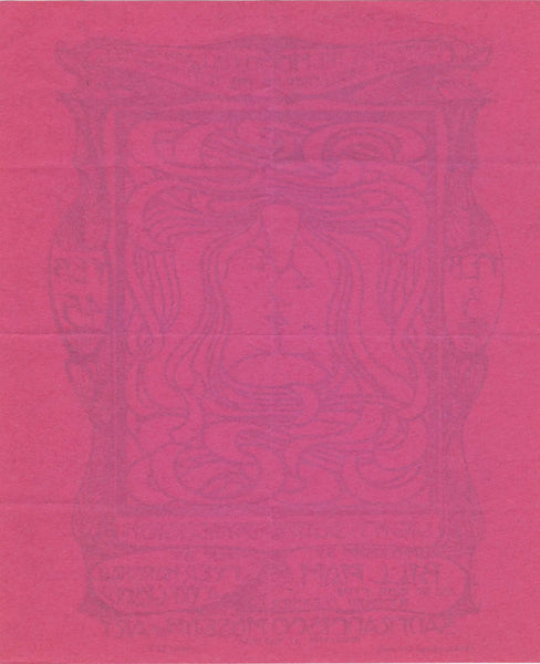 AUCTION - AOR 2.361 - S.F. Museum of Art - Mouse & Kelley - 1966 Handbill - Excellent