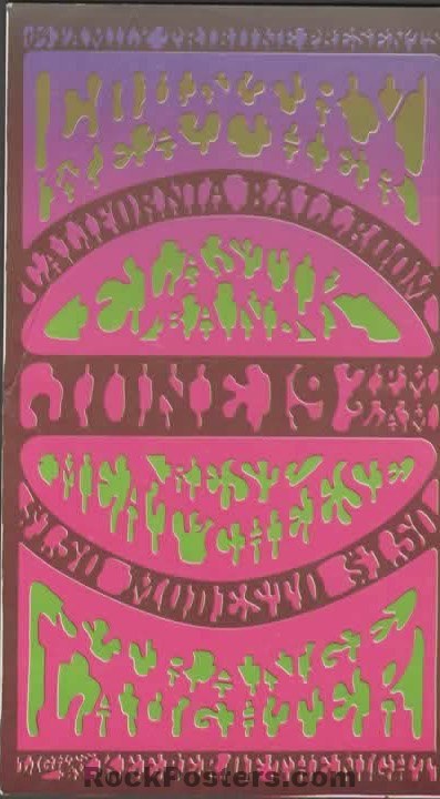 AUCTION - AOR 3.26 - Country Weather - 1968 Handbill - Modesto - Excellent