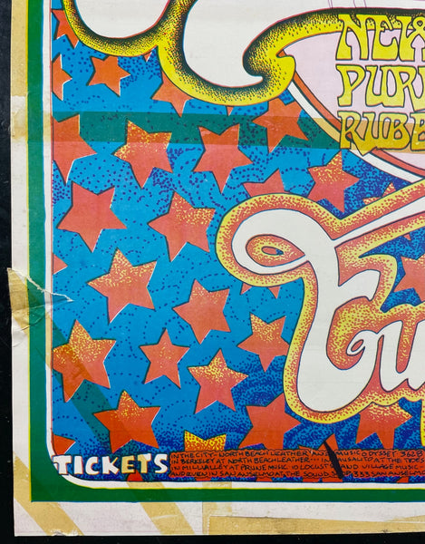 AOR 4.93 - Grateful Dead - San Andreas Fault - 1970 Poster - Euphoria - Rough