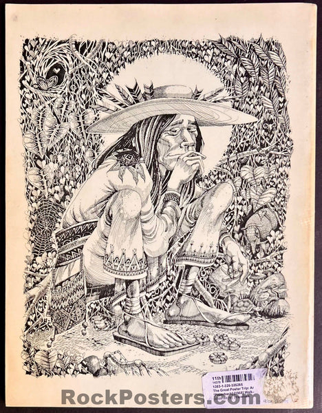 AUCTION - The Great Poster Trip - Art Eureka 1968 - Rick Griffin Cover Art - Softbound Edition - Excellent