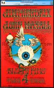 BG-105 - Jimi Hendrix Experience - Rick Griffin - 1968 Poster - Fillmo