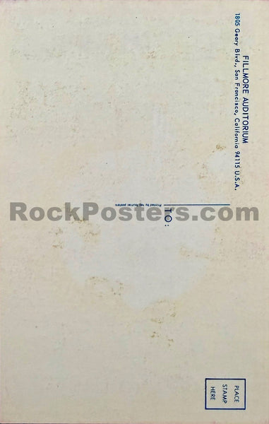AUCTION - BG-105 - Jimi Hendrix - Rick Griffin - 1698 Variant Postcard - Near Mint