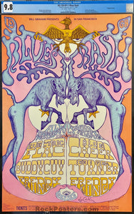 AUCTION - BG-128 - Blue Cheer - Lee Conklin Signed - 1968 Poster
