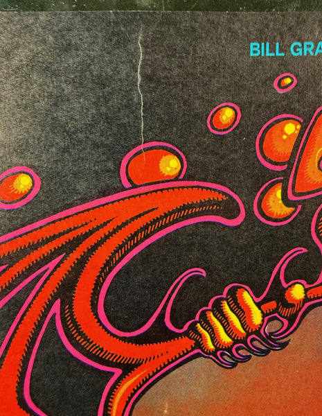 AUCTION - BG-133 -  Grateful Dead - The Who - Griffin & Kelley - 1968 Poster - Fillmore West -  Excellent