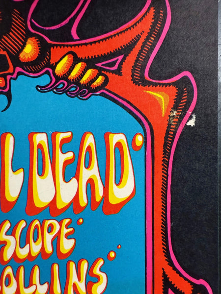 AUCTION - BG-133 -  Grateful Dead - The Who - Griffin & Kelley - 1968 Poster - Fillmore West -  Excellent