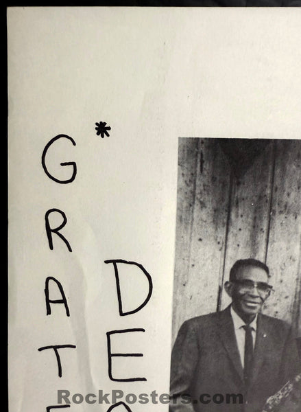 AUCTION - BG-134 Alternate - Grateful Dead - 1968 Concert Poster - Fillmore West - Very Good