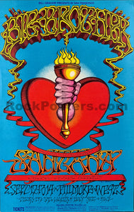 AUCTION - BG-136 - Big Brother Janis Joplin - Rick Griffin - 1968