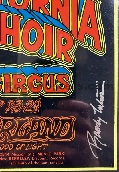 AUCTION - BG-174 - Creedence Clearwater - Randy Tuten Signed - 1969 Poster - Fillmore West/Winterland -  CGC Graded 9.4 - SF Rock Posters & Collectibles
